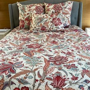Pottery Barn Duvet Cover & Pillow Covers